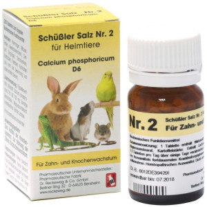 SCHÜSSLER SALZ Nr.2 Calcium phos.D 6 f.Heimtiere